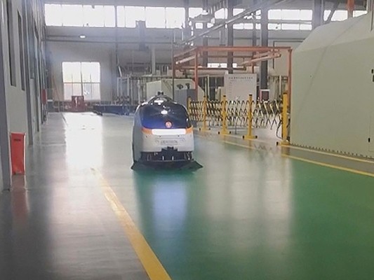別家還在人海清掃，坦力大型掃地機器人已 “一騎絕塵”