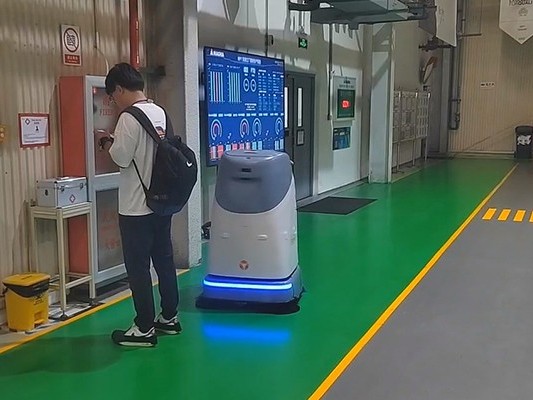 “老頭樂”上不了高速，坦力車間智能洗地車卻能“暢行”車間清潔路