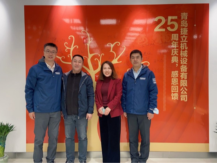 坦能集團(tuán)中國(guó)區(qū)總經(jīng)理走訪(fǎng)青島捷立機(jī)械：共謀發(fā)展，共創(chuàng)輝煌