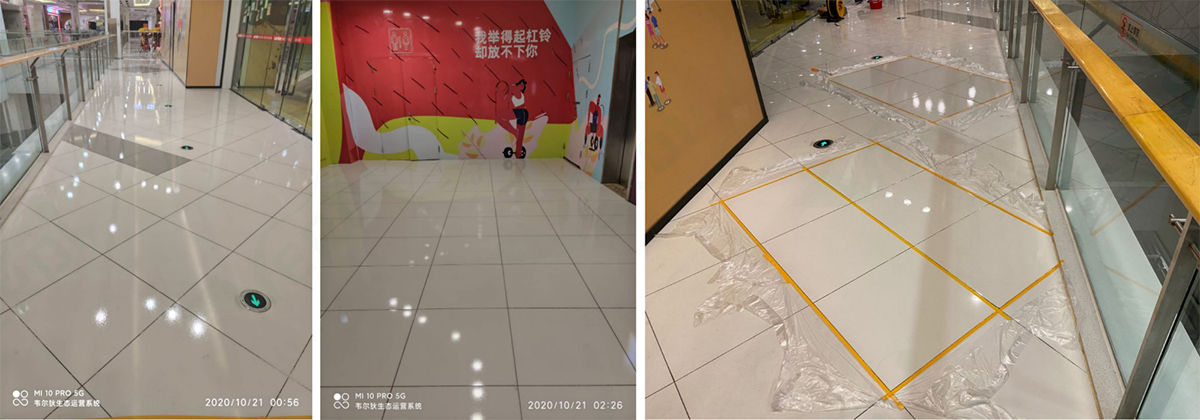 瓷磚抗污防護煥新施工成果